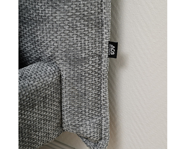 Кровать с ортопедическим основанием 1600 Сильвия сталь