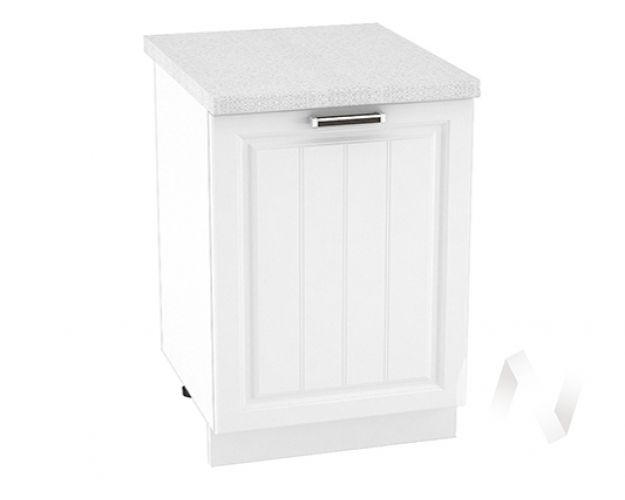 Прага Шкаф нижний 600М, ШН 600М (Белое дерево/корпус белый)